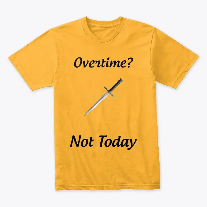 Overtime? Not today. Team Nobody